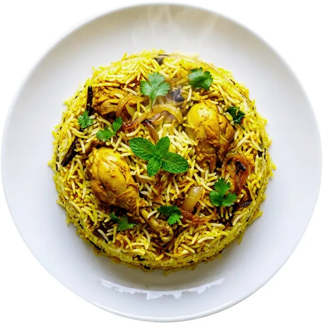 Chicken biriyani